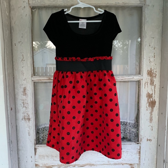 Black & Red Holiday Dress - Picture 1 of 8